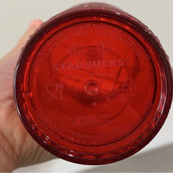 Starbucks 2021 Holiday Jeweled Tumbler RED - Picture 2 of 4